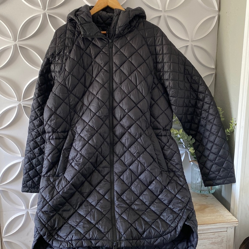 Athleta Long Puffer Jacket